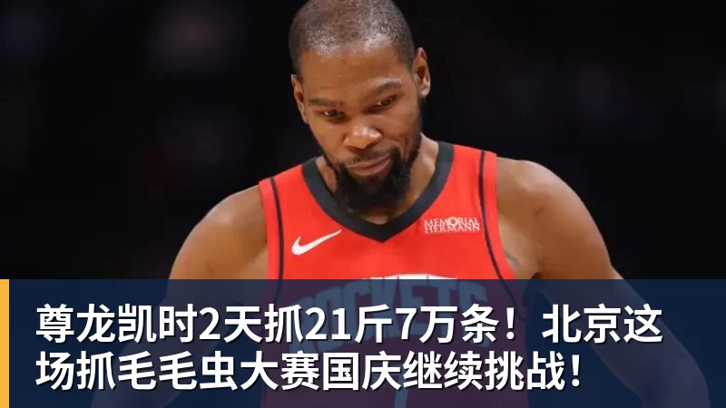 尊龙凯时2天抓21斤7万条！北京这场抓毛毛虫大赛国庆继续挑战！